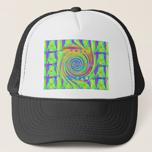 Gorra De Camionero Niños Bebés Dios te bendiga..png (Anverso)