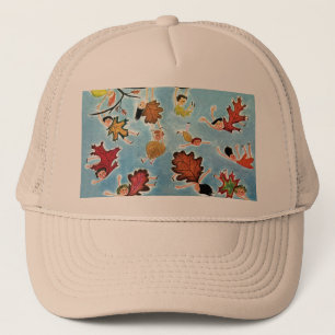 Gorra De Camionero Niños de la hoja