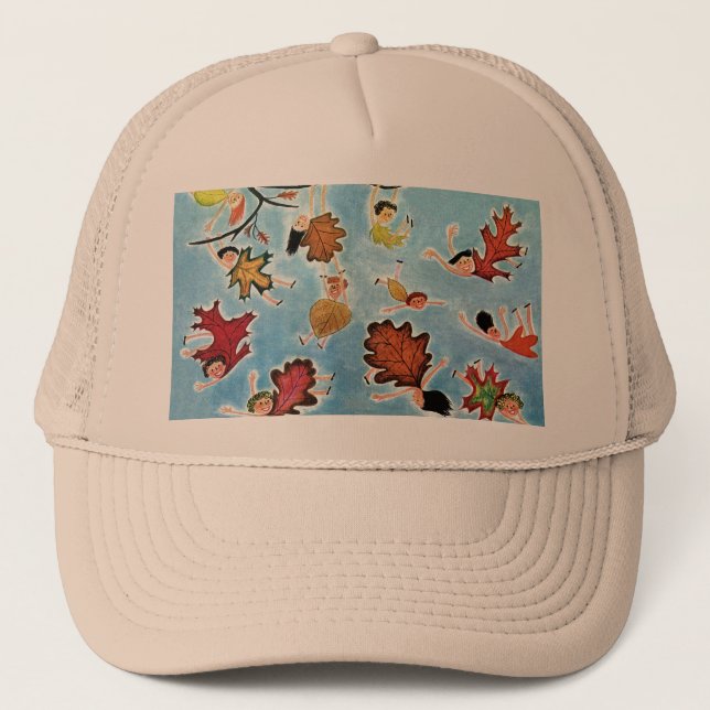 Gorra De Camionero Niños de la hoja (Anverso)