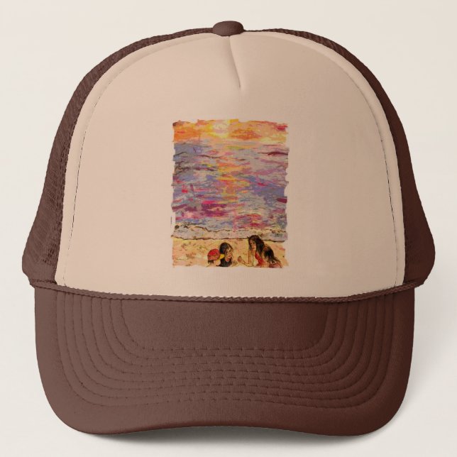 Gorra De Camionero niños de playa (Anverso)