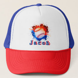 Gorra De Camionero Niños personalizados de béisbol