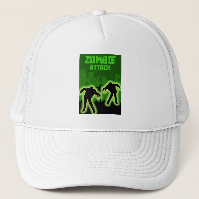 Gorra De Camionero Niños zombis apocalípticos (Anverso)