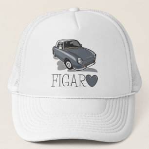 Gorra De Camionero Nissan Figaro Lapiz Gray