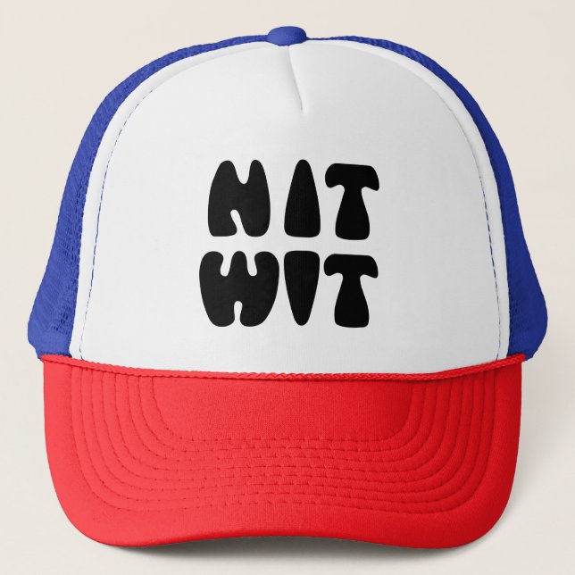 GORRA DE CAMIONERO NITWIT (Anverso)