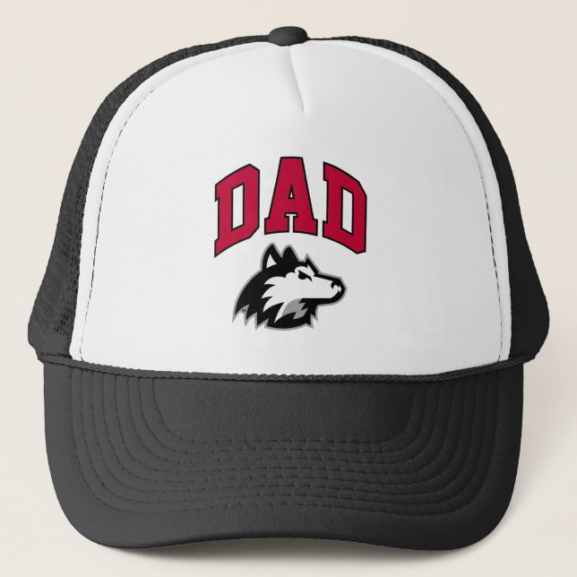 Gorra De Camionero NIU Huskies Dad (Anverso)