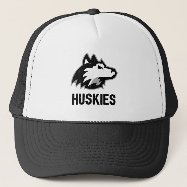 Gorra De Camionero NIU Huskies Doloridos (Anverso)