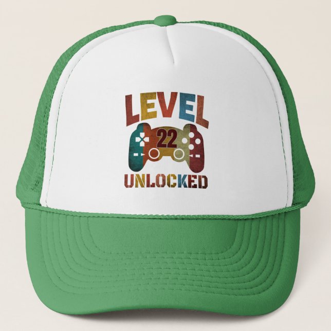 GORRA DE CAMIONERO NIVEL 22 DESBLOQUEADO  (Anverso)