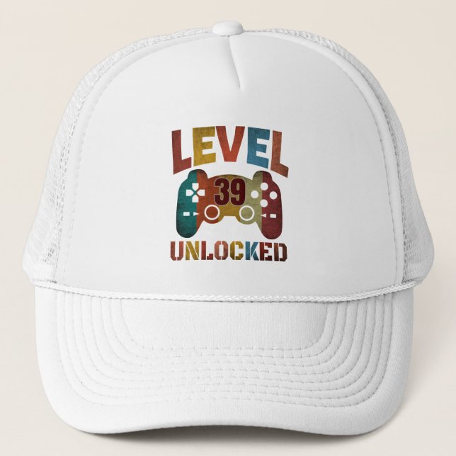 GORRA DE CAMIONERO NIVEL 39 DESBLOQUEADO (Anverso)