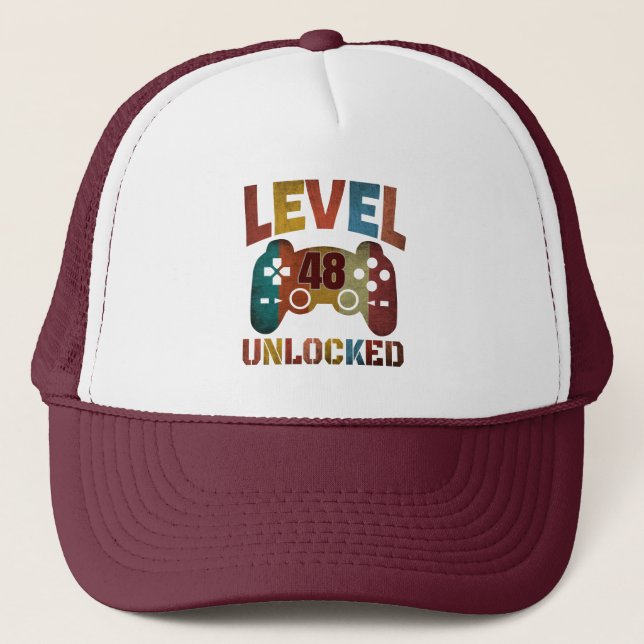 GORRA DE CAMIONERO NIVEL 48 DESBLOQUEADO (Anverso)