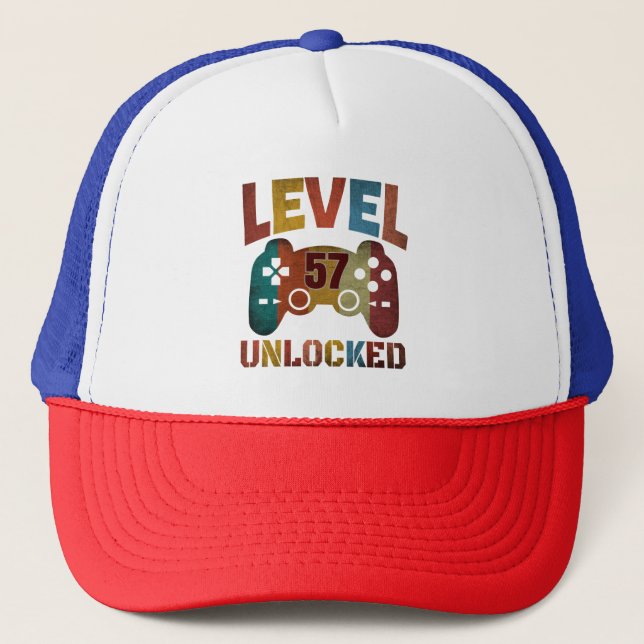 GORRA DE CAMIONERO NIVEL 57 DESBLOQUEADO (Anverso)