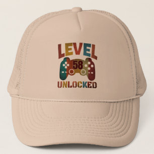 GORRA DE CAMIONERO NIVEL 58 DESBLOQUEADO