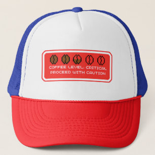 Gorra De Camionero Nivel del café: crítico