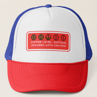 Gorra De Camionero Nivel del café: crítico