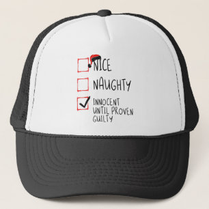 Gorra De Camionero Niza traviesa inocente hasta cristiana culpable de