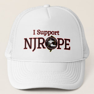 Gorra De Camionero NJROPE...Yo apoyo (rojo)