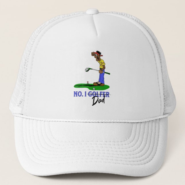 Gorra De Camionero No. 1 Golfer Dad (Anverso)