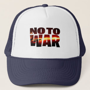 Gorra De Camionero No A Las Camisetas De Guerra