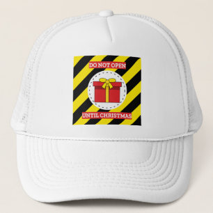 Gorra De Camionero No abrir hasta que Navidades