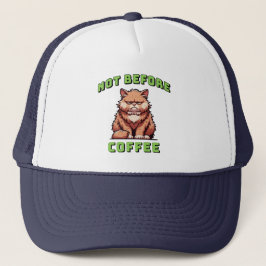 Gorra De Camionero No Antes del Café