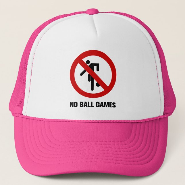 Gorra De Camionero NO Ball Games ⚠ Thai Park Rótulo ⚠ (Anverso)