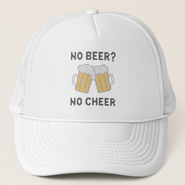 Gorra De Camionero No Beer No Cheer (Anverso)