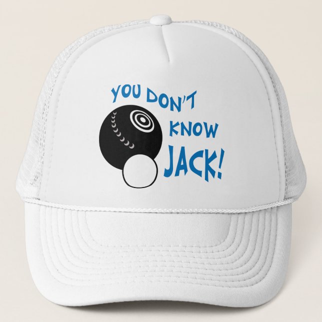 Gorra De Camionero No conoces a Jack (Anverso)