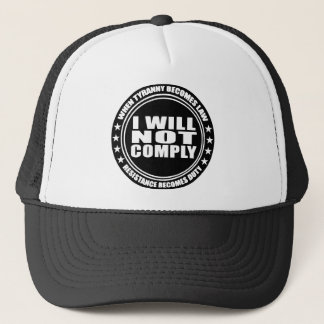 Gorra De Camionero No Cumpliré #USAPatriotGraphics ©