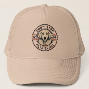 Gorra De Camionero No dejes de recuperar el divertido perro del Golde