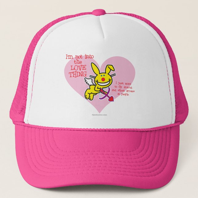 Gorra De Camionero No en la cosa del amor (Anverso)