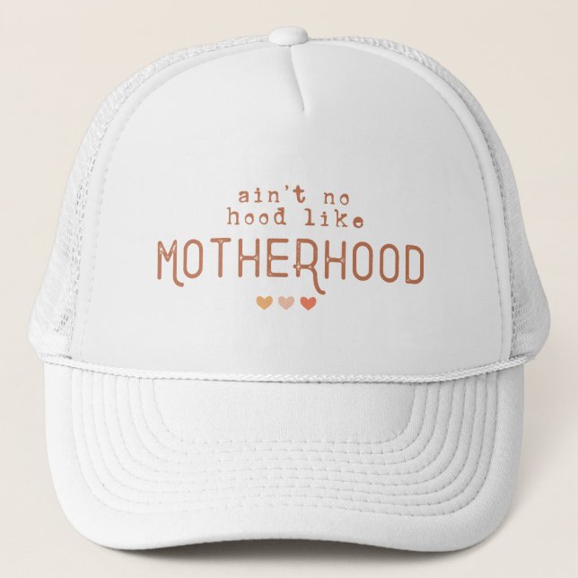 Gorra De Camionero No es como la maternidad (Anverso)