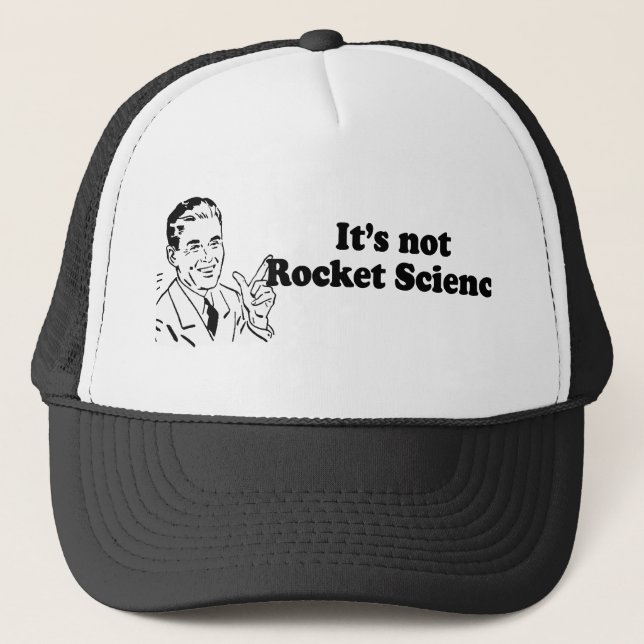 Gorra De Camionero No es INGENIERÍA ESPACIAL (Anverso)