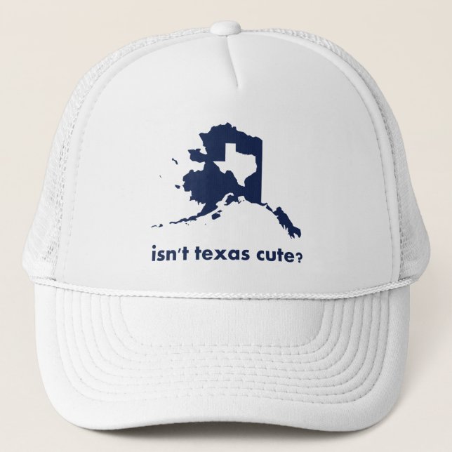 Gorra De Camionero No es lindo de Tejas comparado a Alaska (Anverso)