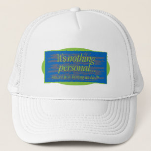 Gorra De Camionero No es nada personal Blue Gfx