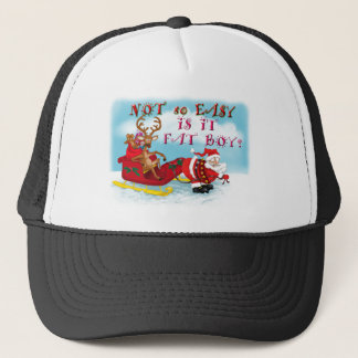 Gorra De Camionero No es tan fácil, es un chico gordo