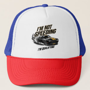 Gorra De Camionero No estoy acelerando, califico el diseño gracioso d