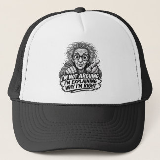 Gorra De Camionero No estoy discutiendo, estoy explicando por qué ten