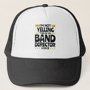 Gorra De Camionero No estoy gritando, esta es mi voz de director de b