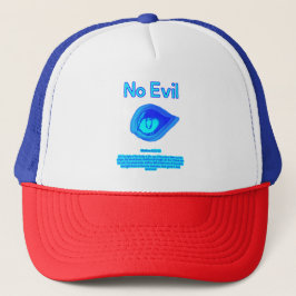 Gorra De Camionero No Evil - Tropical Wave Logo -