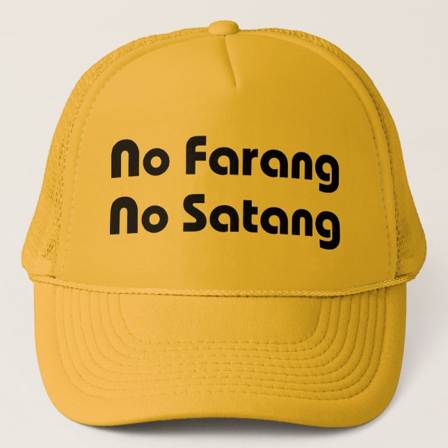 Gorra De Camionero No Farang No Satang (Anverso)