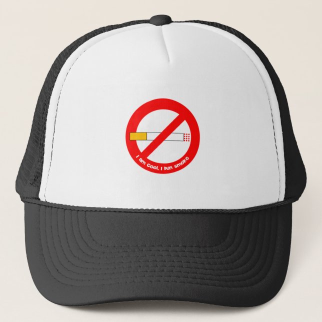Gorra De Camionero No fumar (Anverso)