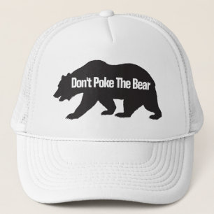 Gorra De Camionero No golpee el oso