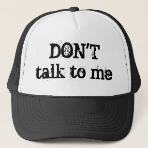 Gorra De Camionero No hable