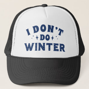 Gorra De Camionero No hago invierno