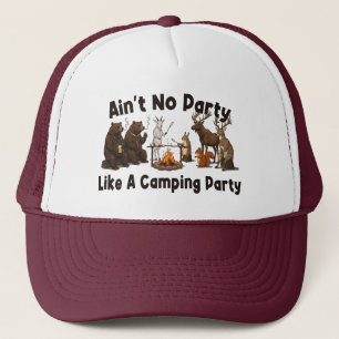 Gorra De Camionero No hay Fiesta como un Fiesta de camping