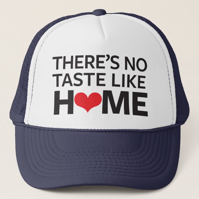 Gorra De Camionero No hay gusto como hogar (Anverso)