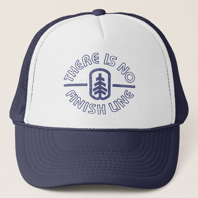 Gorra De Camionero No hay línea de fin (Anverso)