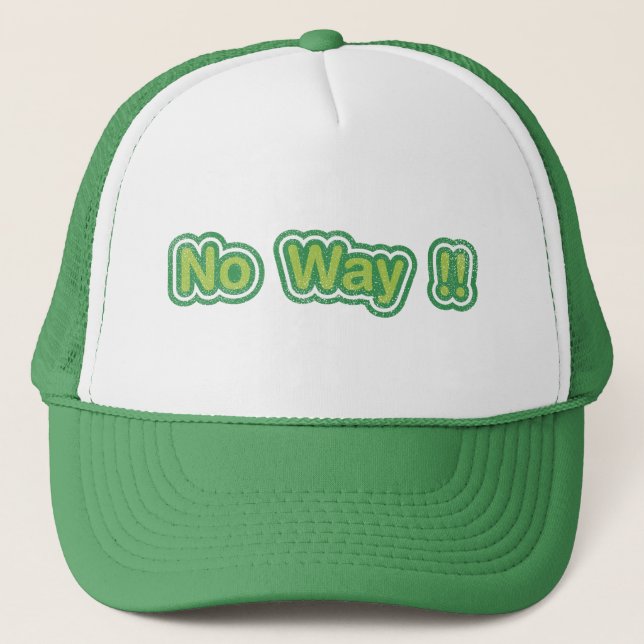 Gorra De Camionero No hay manera (Anverso)