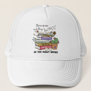 Gorra De Camionero No hay nada como tantos libros