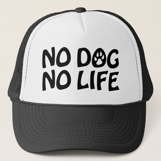 GORRA DE CAMIONERO NO HAY PERRO NI VIDA (Anverso)