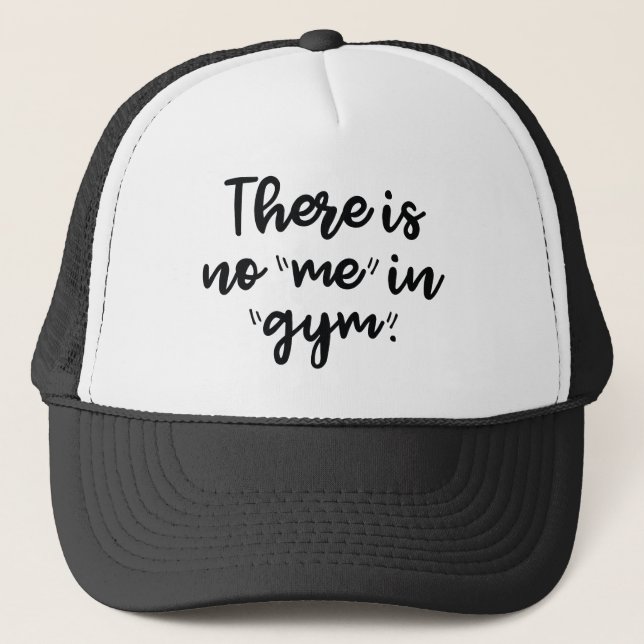 Gorra De Camionero No Hay Yo En Gym (Anverso)